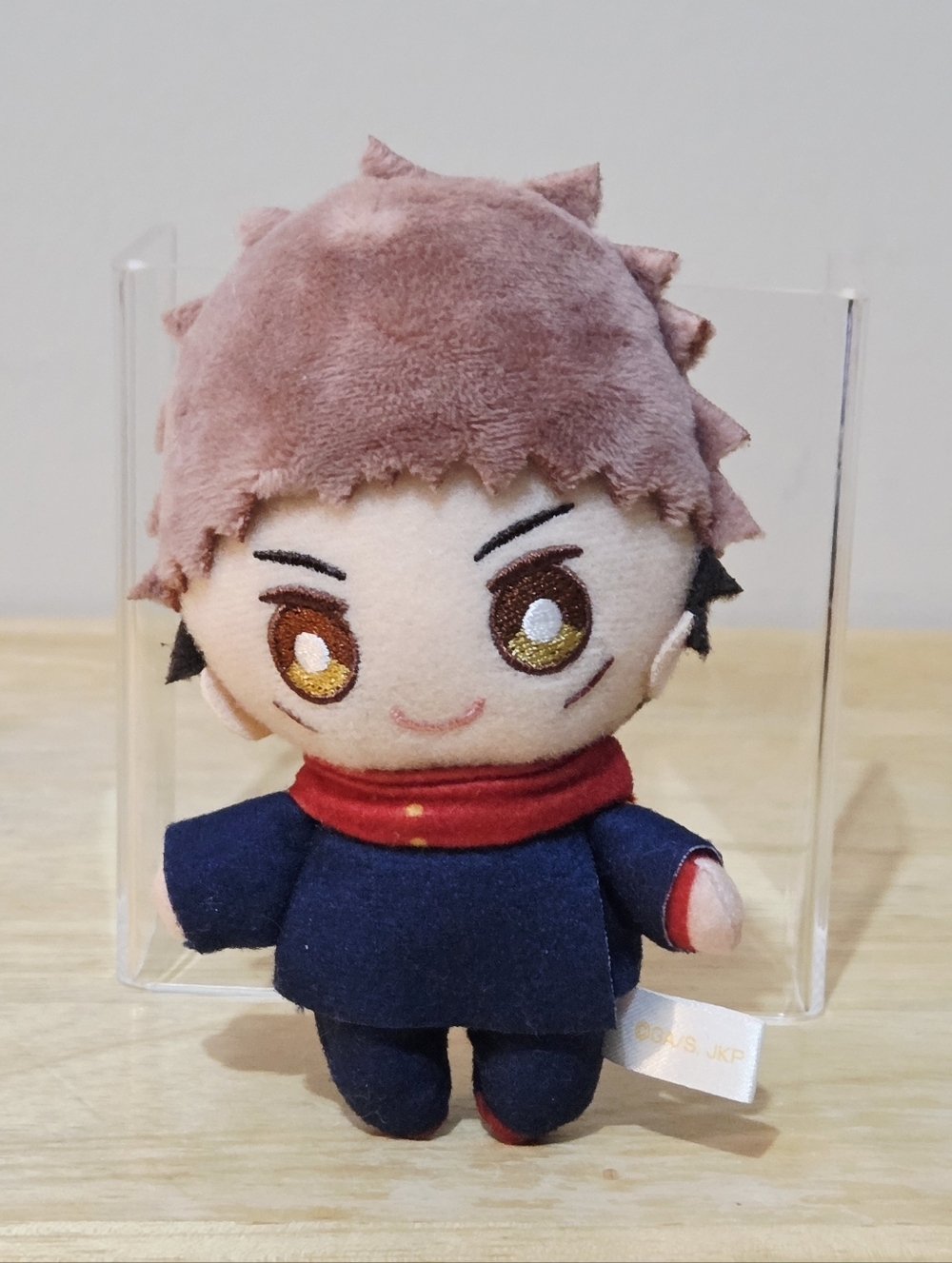 *3 for $30* Jujitsu Kaisen - Yuji Itadori - 5" Plush Keychain - Toy Doll